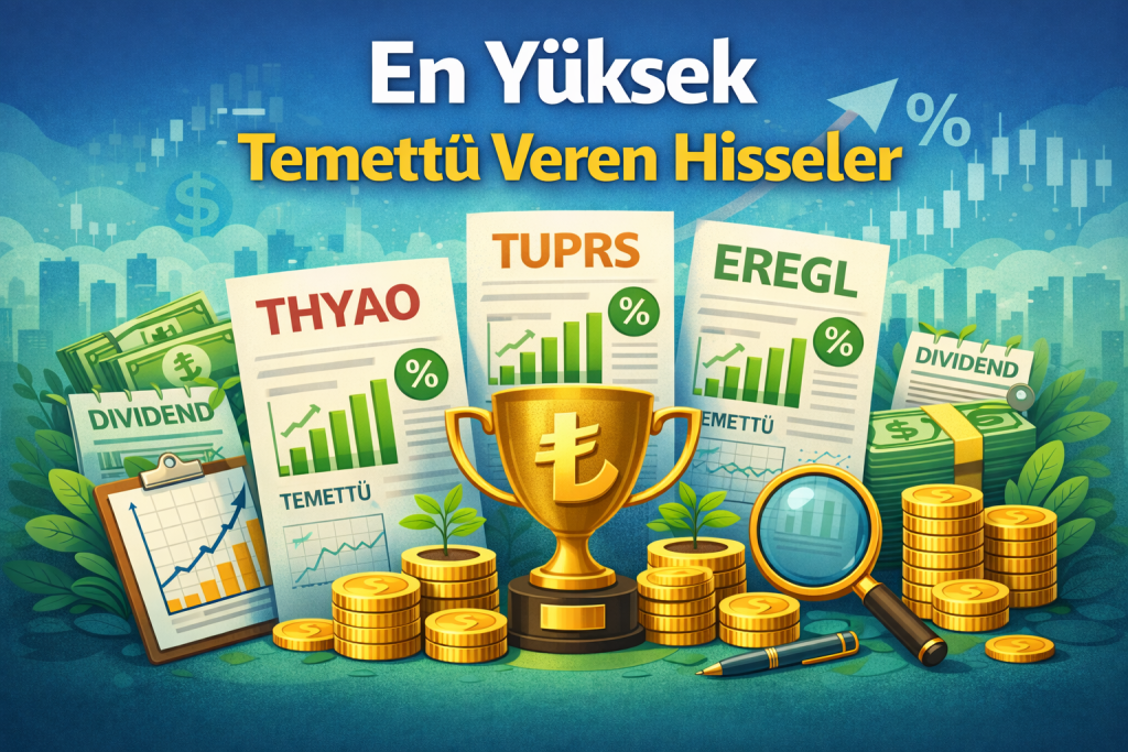 En Yüksek Temettü Veren Hisseler